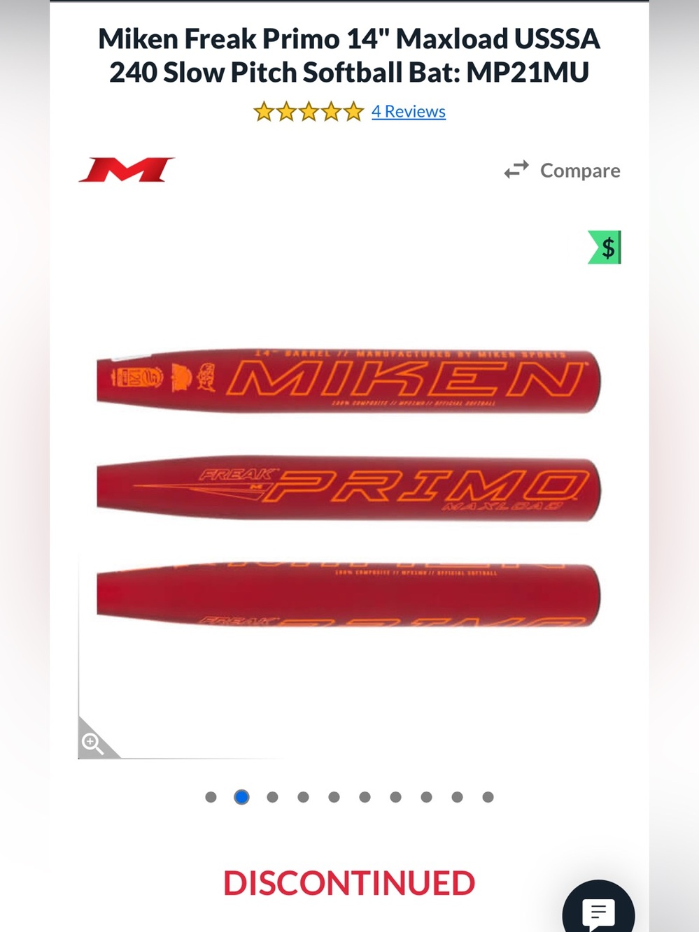 Miken Freak Primo maxload